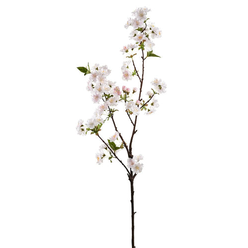 Allstate Floral Cherry Blossom Spray faux flower FSB013-WH/BS