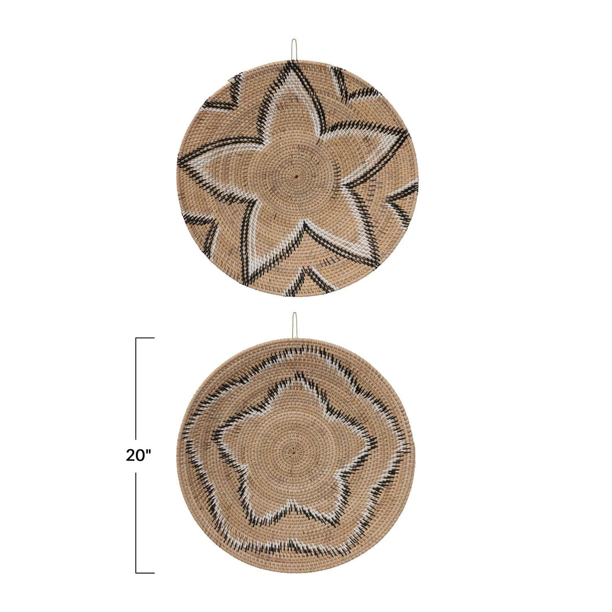 Rattan Wall Basket Megan Molten