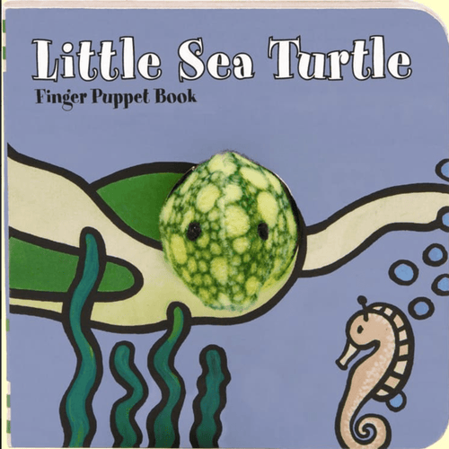 Common Ground Little Sea Turtle Finger Puppet Book Books 1452129134
