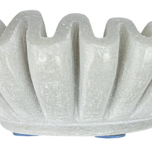 Creative Co-op Marble Fluted Dish Decorative Dishes DF8504