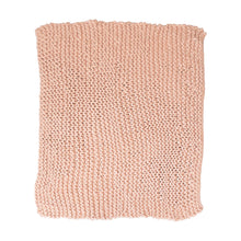 Creative Co-op Pink Crocheted Fabric Throw Throws DF5936 I
