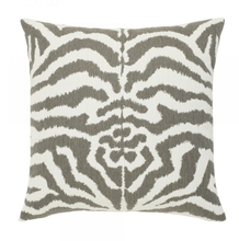 Elaine Smith 22"x22" Zebra Gray Outdoor Pillow Outdoor Pillow 8R1