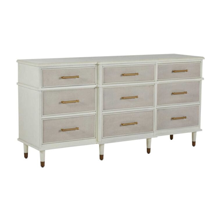 Leona Dresser - White Leona Dresser - White