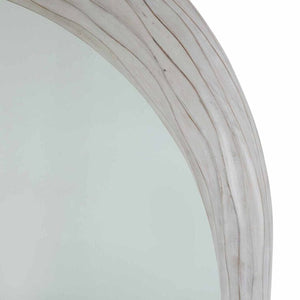 Gabby Swell Carved Wood Mirror White Mirrors SCH-169135Swell