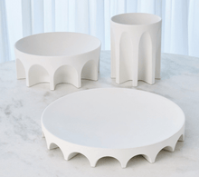 Global Views Arches Tabletop Pedestal Decorative Bowls ASH1.10052