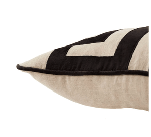 Jaipur Ordella Pillow in Black Pillows CNK74