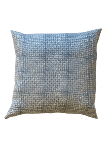 Megan Molten Shop Batik Blue Pillow Throw Pillows