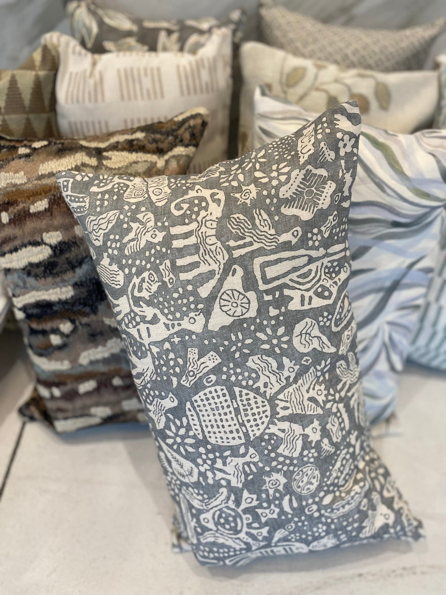 Mina Maze Lumbar Pillow – Megan Molten
