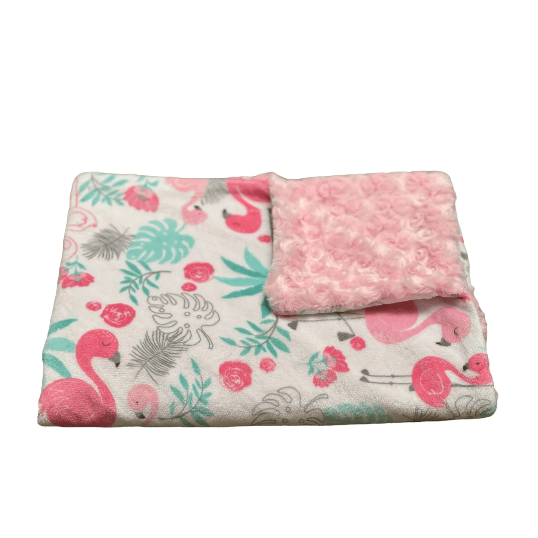 Gerber 2pk Swaddle Blankets - Pink Flamingo main image 0