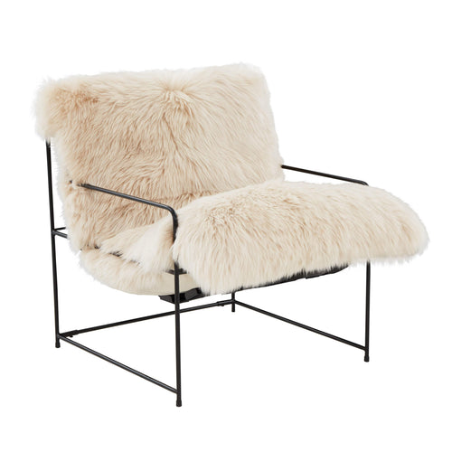 TOV Sheepskin Chair furniture TOV-S68530