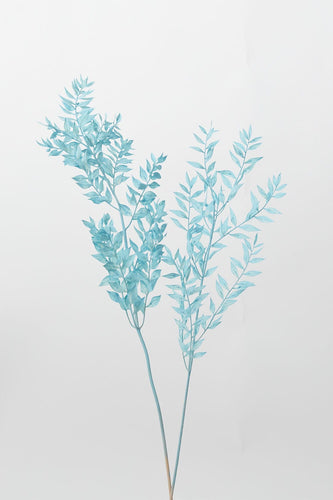 Accent Decor Light Blue Dried Ruscus Faux Plants 69740.31