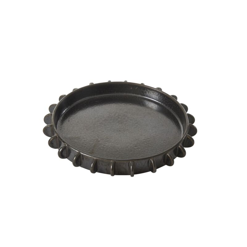 Accent Decor Small Black Reverie Tray Serving Trays 51457.55