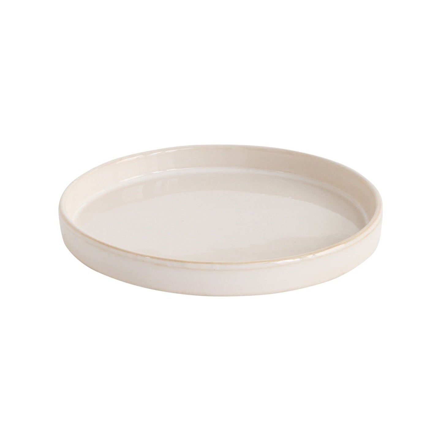 Accent Decor White Ceramic Round Trays Decorative Trays