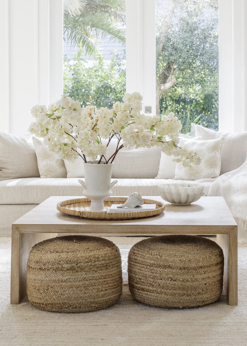 Faux Cherry Blossom in Cream White – Megan Molten