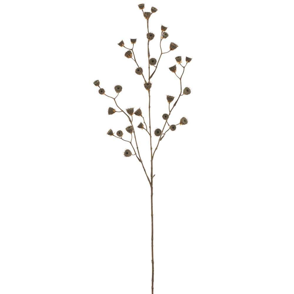 Allstate Floral Abutilon Seed Spray Faux Branches FSA639-GR/BR