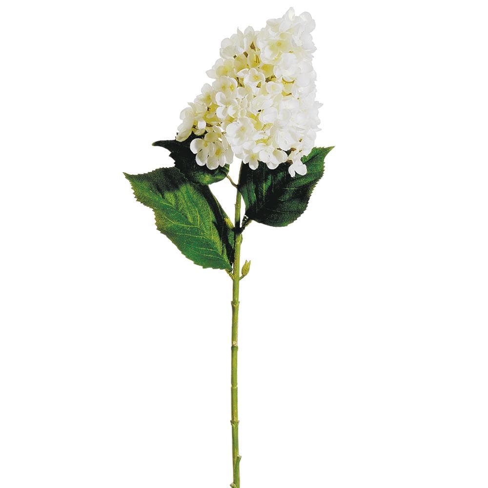 Allstate Floral Cone Hydrangea Spray - Ivory faux flower FSH008-IV