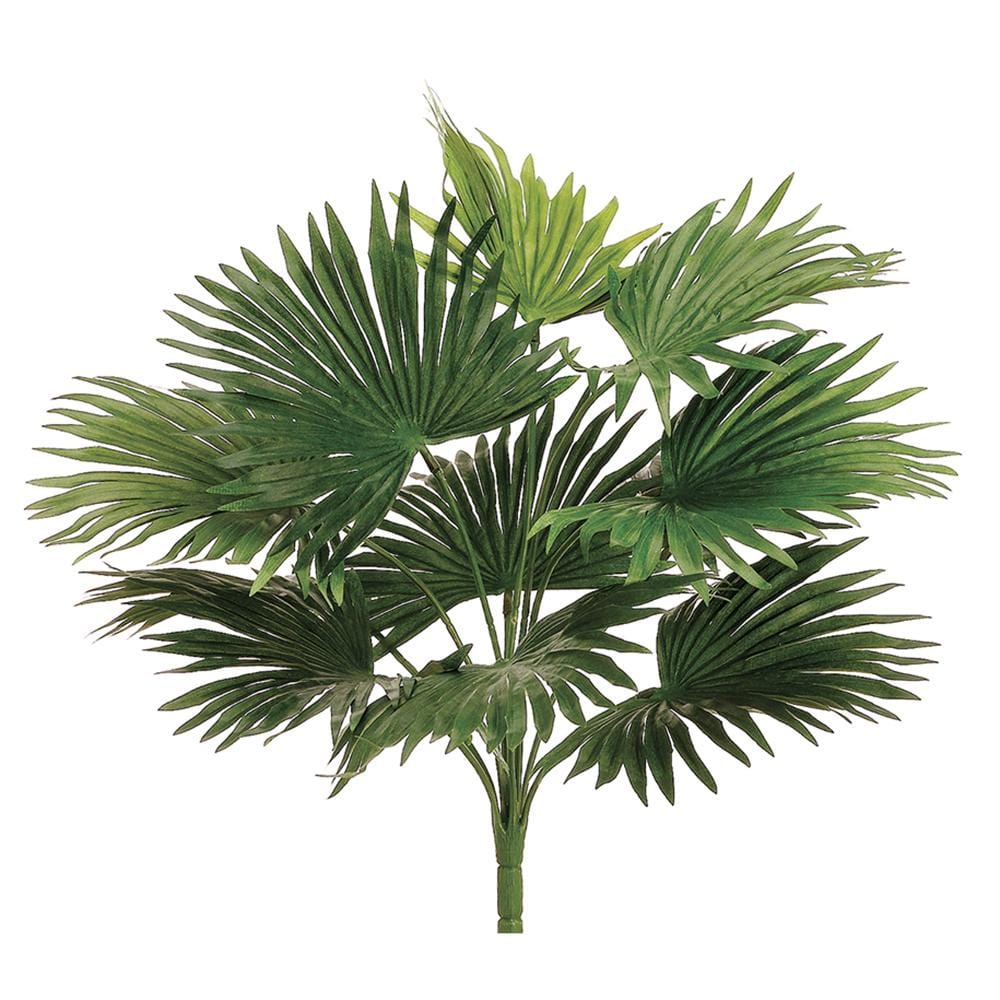 Allstate Floral Fan Palm Bush Faux Plants PBP922-GR