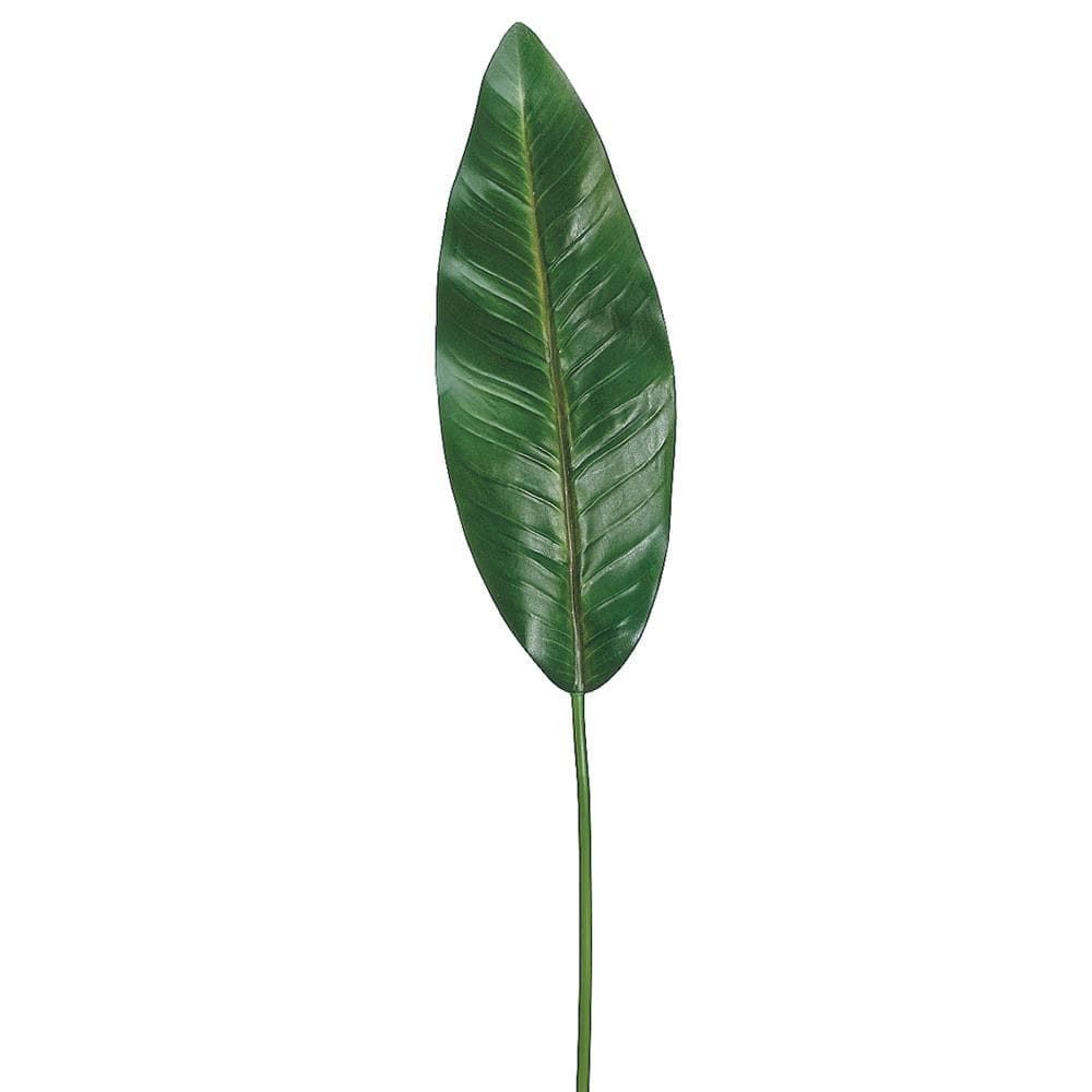 Allstate Floral Faux Birds Of Paradise Leaf Faux Branches HSL425-GR