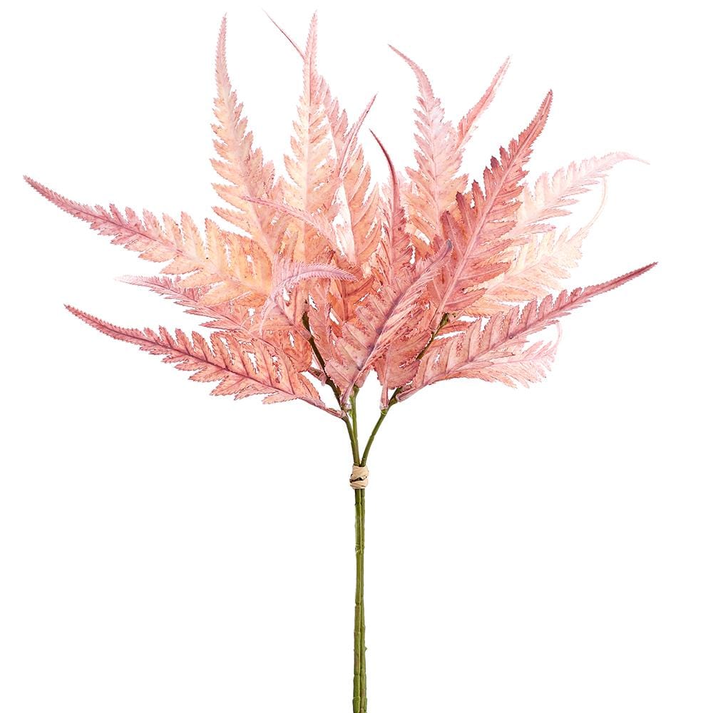 Allstate Floral Faux Fern Bundle- Pink Faux Branches XAB543-PK