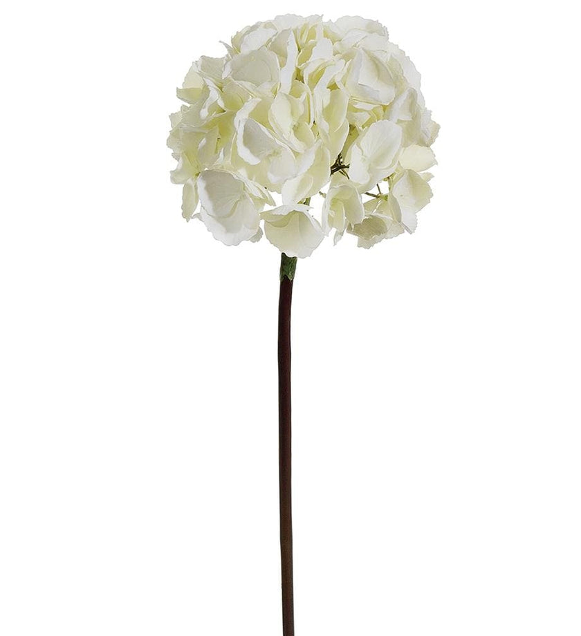 Faux French Hydrangea Spray Ivory