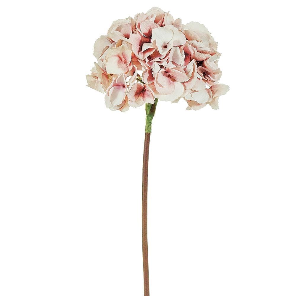 Allstate Floral Faux French Hydrangea Spray Pink Faux Plants FSH006-PK/TT