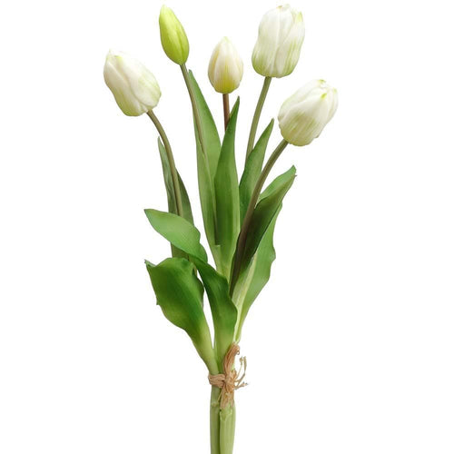 Allstate Floral Faux Tulip Bundle Faux Plants FBT004-CR/GR