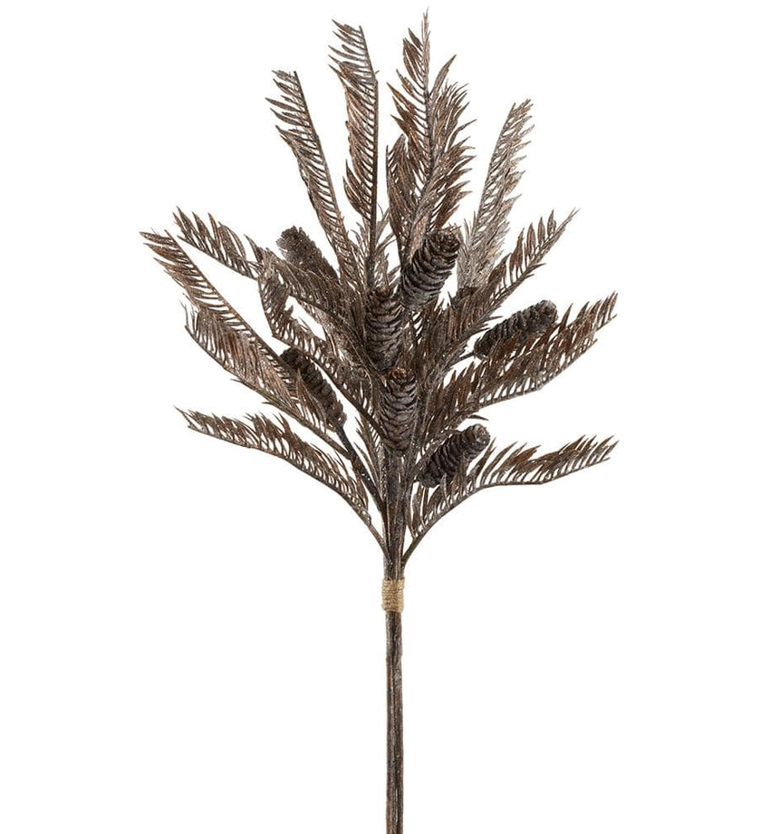 Glittered Pine Cone/Pine Bundle