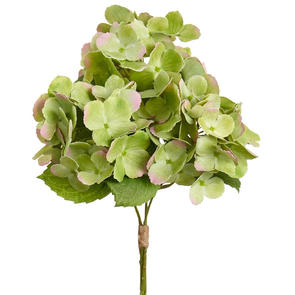 Allstate Floral Green Hydrangea Bundle faux flower FBH048-GR