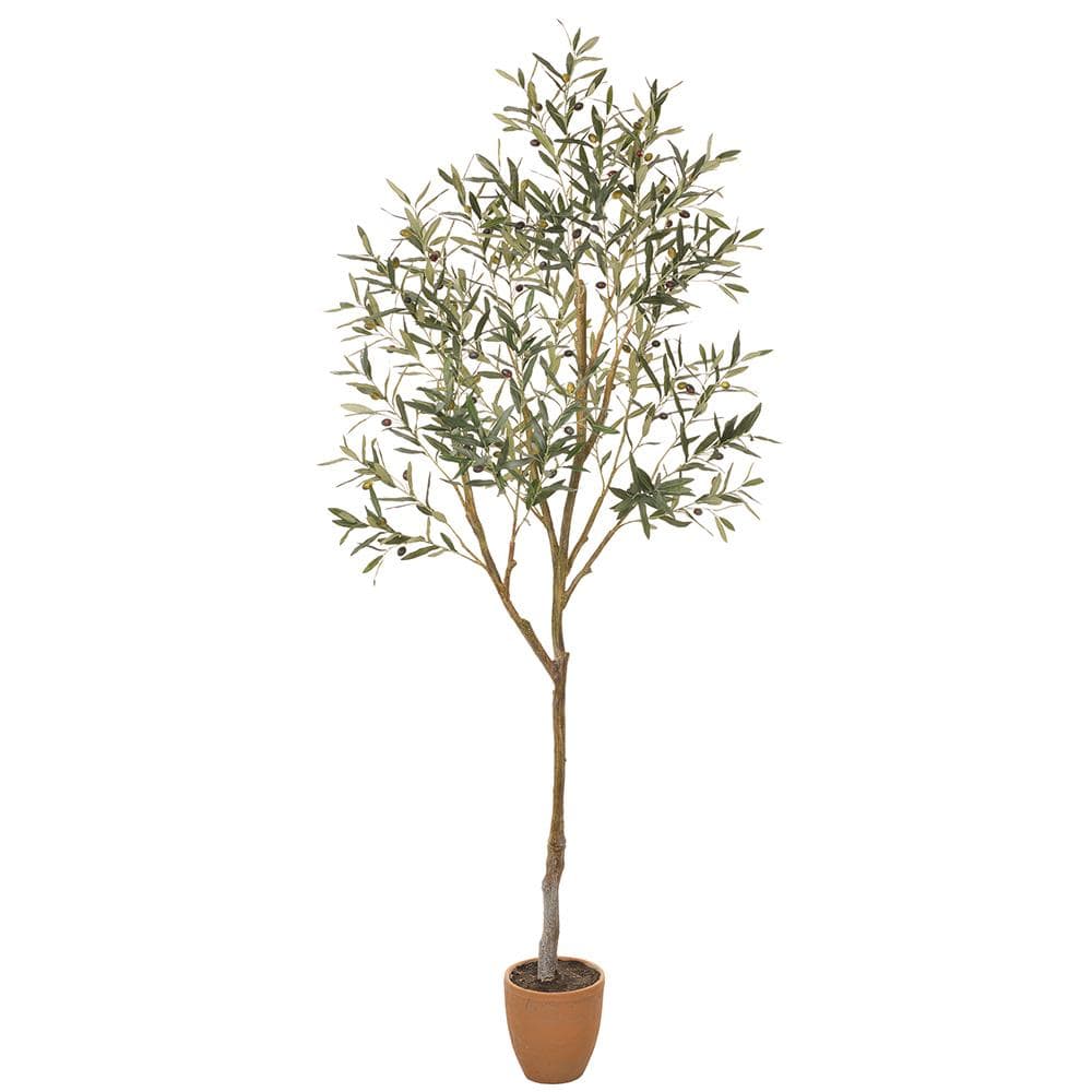 Allstate Floral Large Faux Olive Tree Faux Plants LTO140-GR
