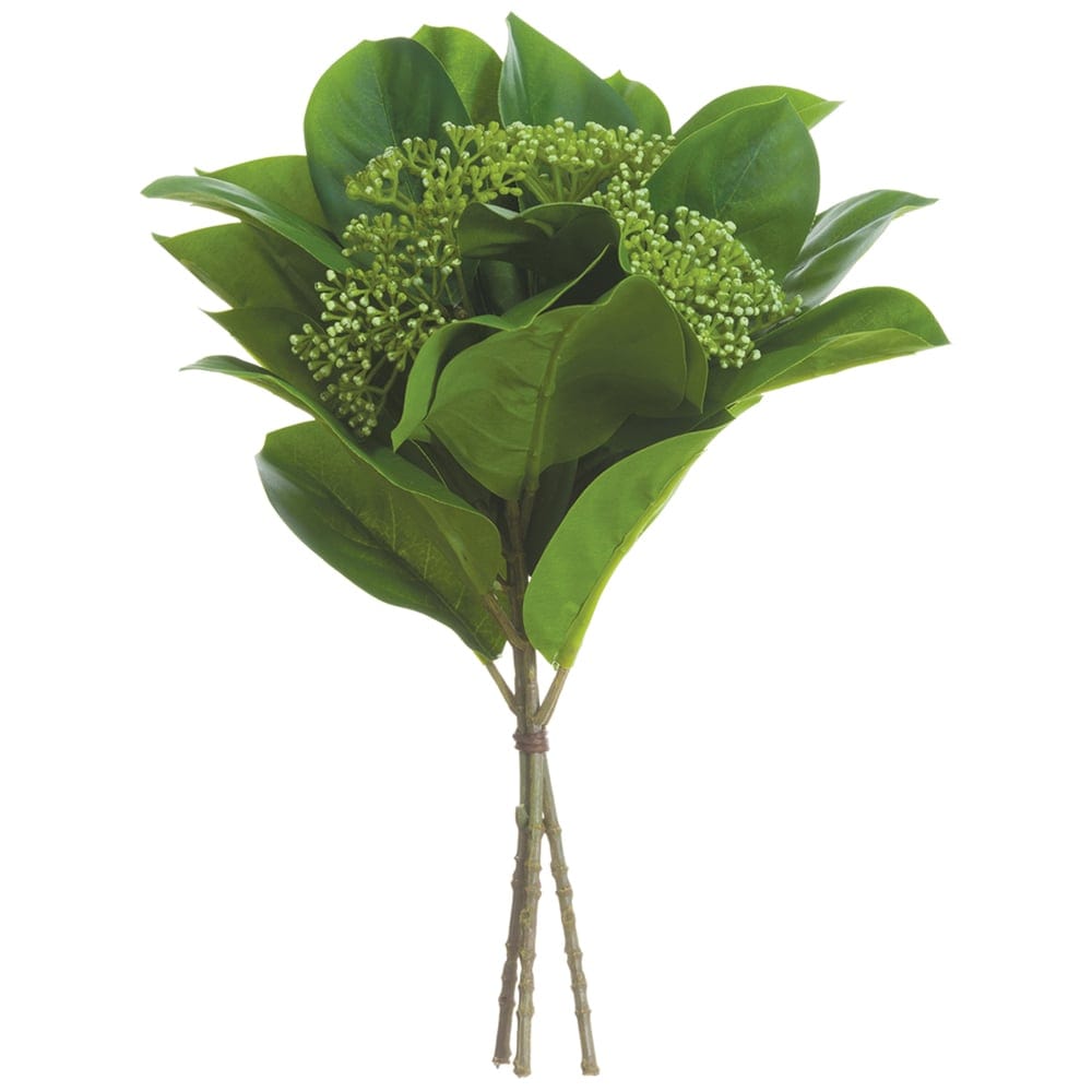 Allstate Floral Lemon Leaf Bunch faux flower PKL015-GR