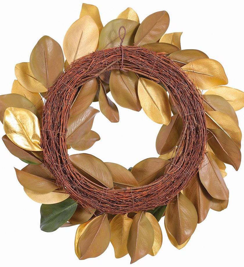 Magnolia Leaf Wreath - secondary