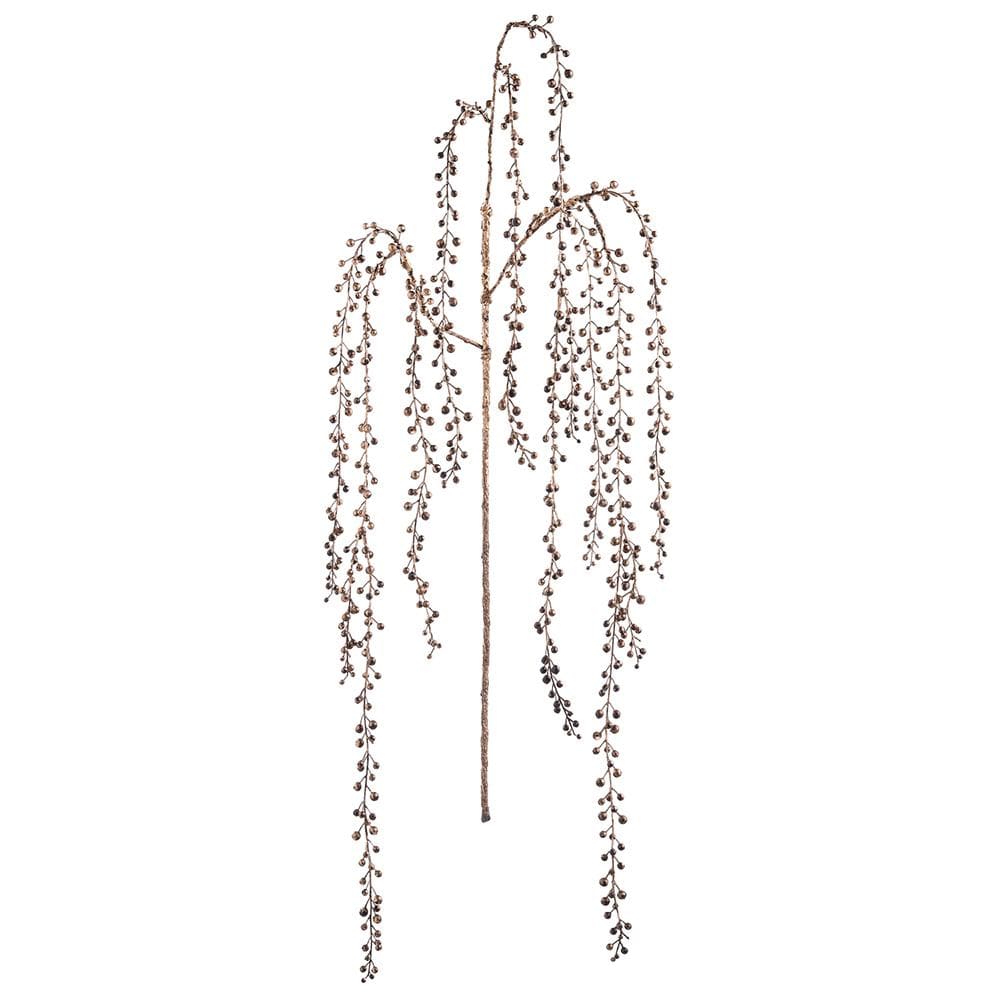Allstate Floral Metallic Amaranthus Hanging Spray - Bronze Faux Plants XAS124-BZ