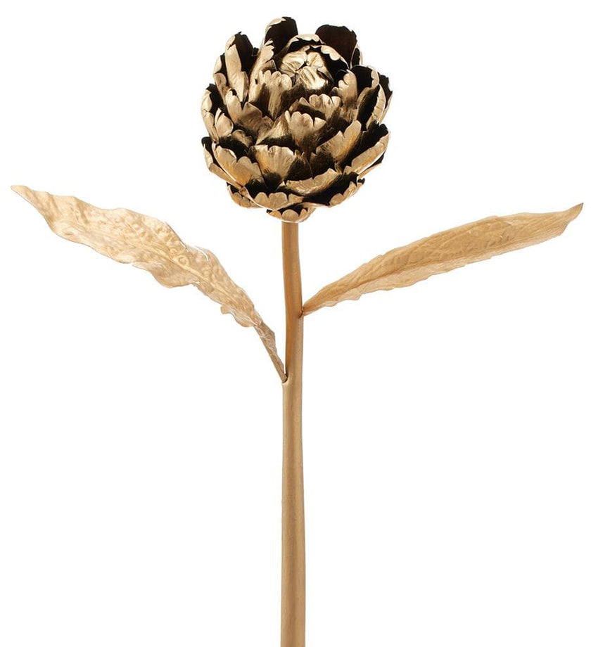 Metallic Artichoke Spray