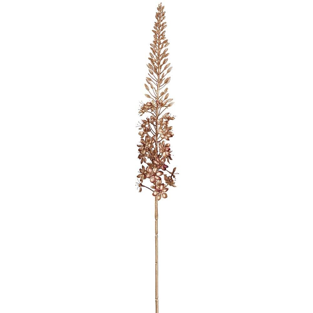 Allstate Floral Metallic Foxtail Lily Spray Copper Faux Plants XAQ633-CP