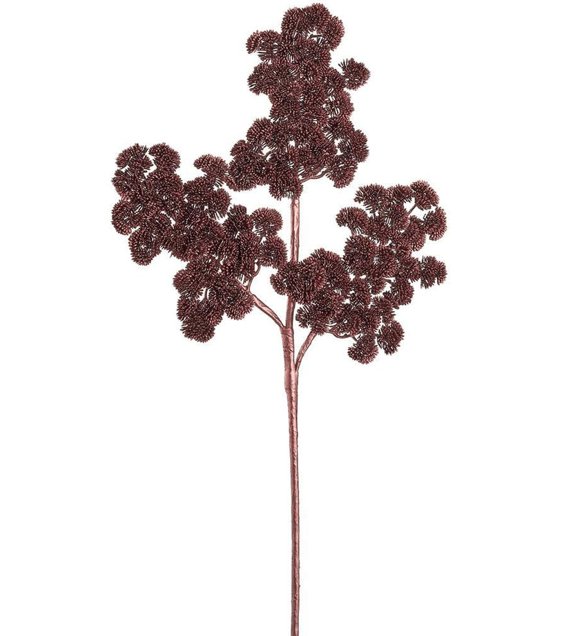 Metallic Sedum Pine Spray