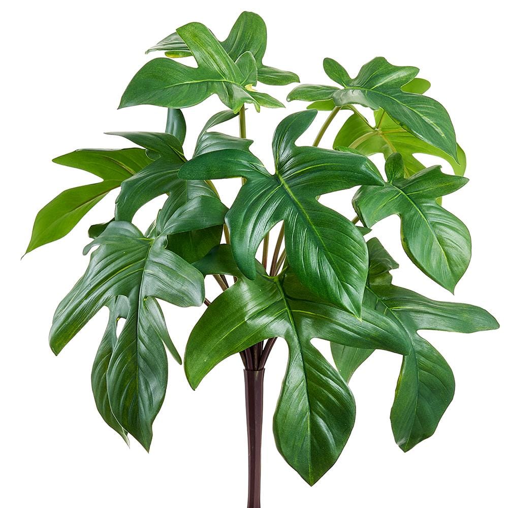 Allstate Floral Philodendron Florida Bush Faux Plants PBP928-GR