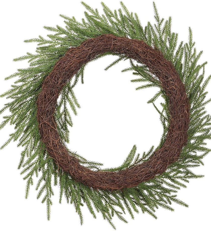 Soft PE Cypress Wreath - secondary