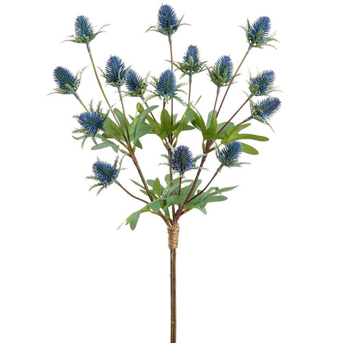 Allstate Floral Thistle Bundle Blue Faux Plants FBT103-BL