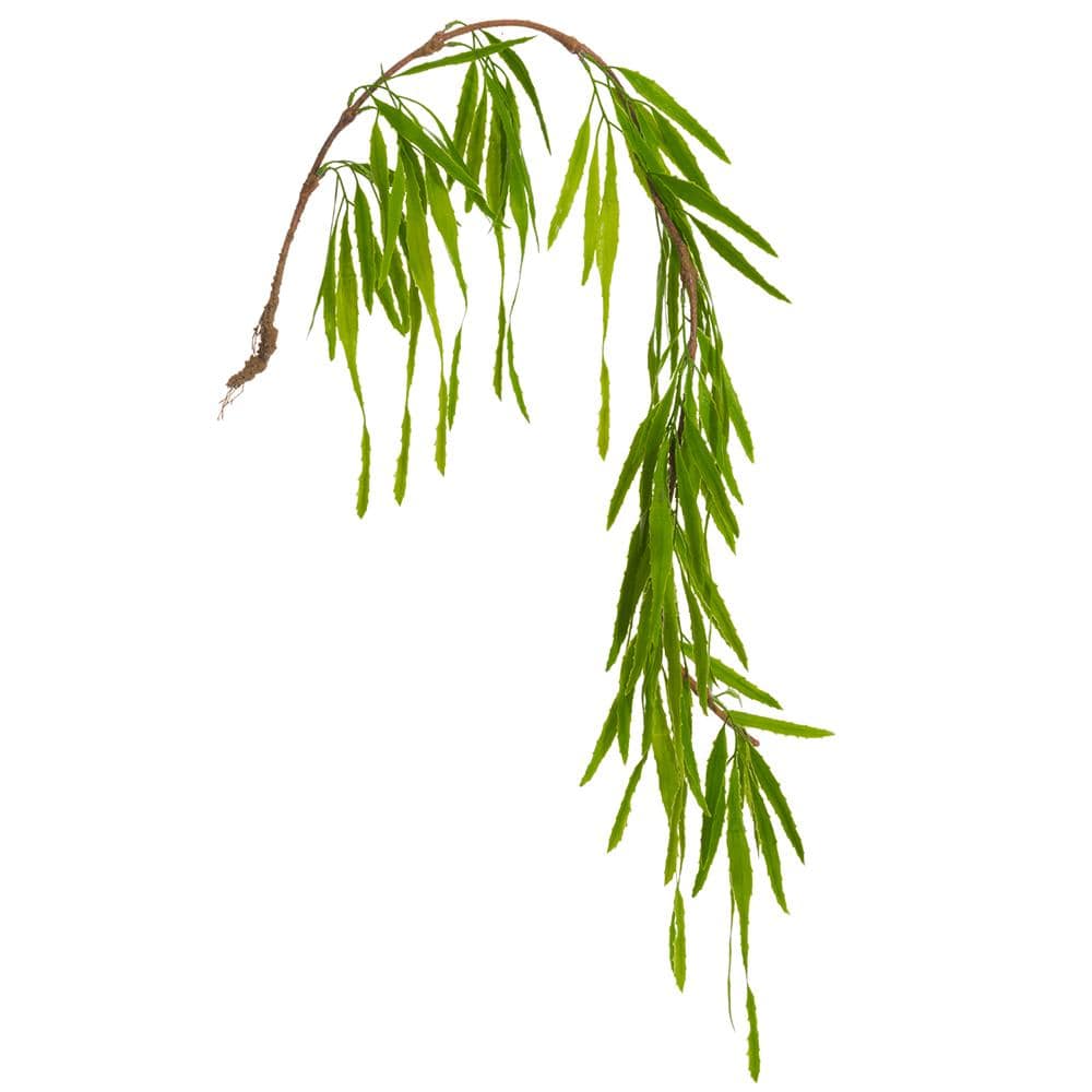 Allstate Floral Willow Hanging Vine Faux Plants PVW170-GR