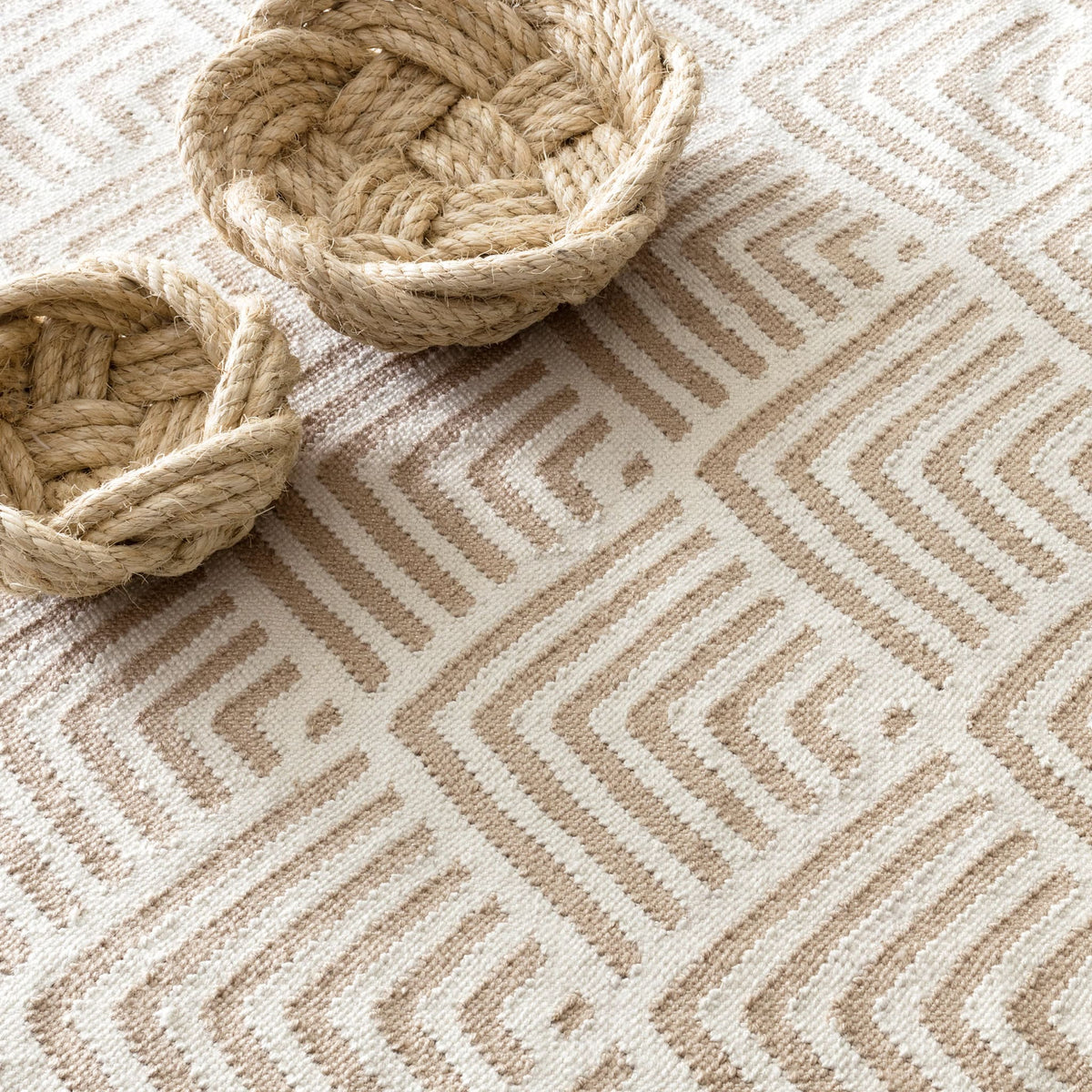 Annie Selke Cleo Indoor/Outdoor Rug- Cement Rugs