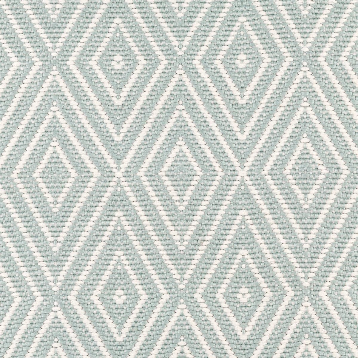 Annie Selke Diamond Indoor/Outdoor Rug- Light Blue/Ivory Rugs