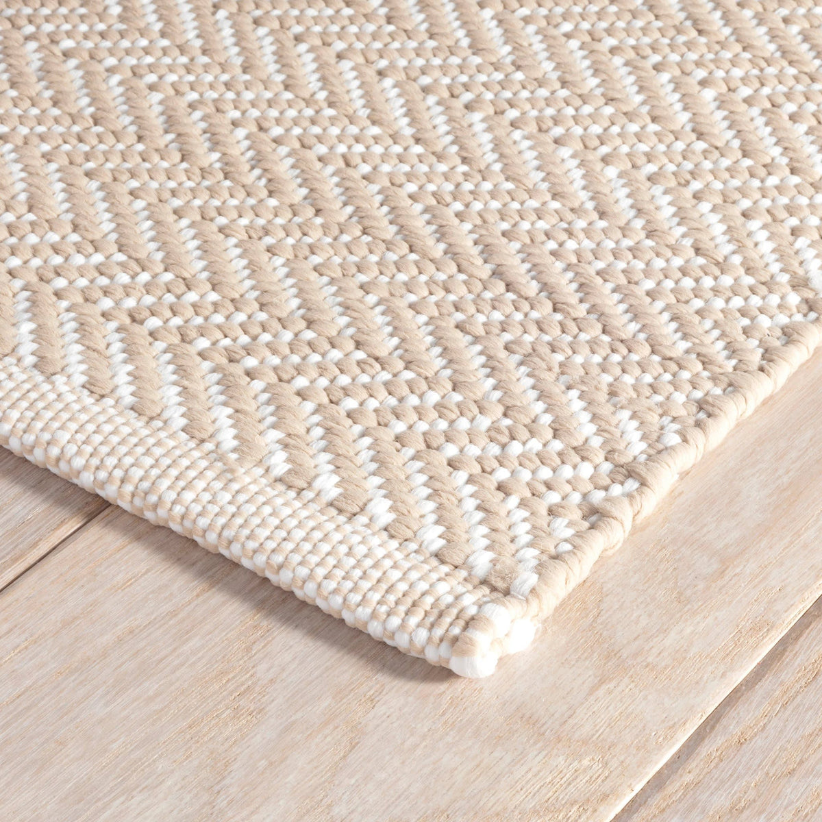 Annie Selke Herringbone Indoor/Outdoor Rug- Linen Rugs