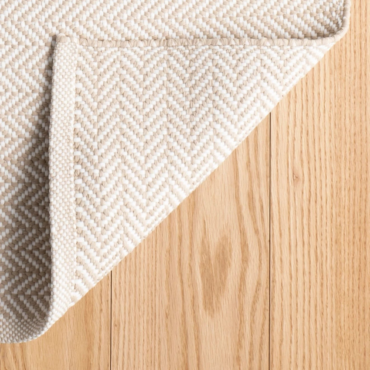 Annie Selke Herringbone Indoor/Outdoor Rug- Linen Rugs