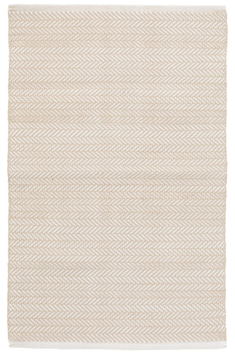 Annie Selke Herringbone Indoor/Outdoor Rug- Linen Rugs