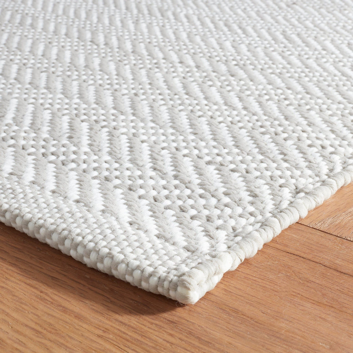 Annie Selke Herringbone Indoor/Outdoor Rug- Pearl Grey Rugs