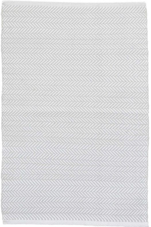 Annie Selke Herringbone Indoor/Outdoor Rug- Pearl Grey Rugs