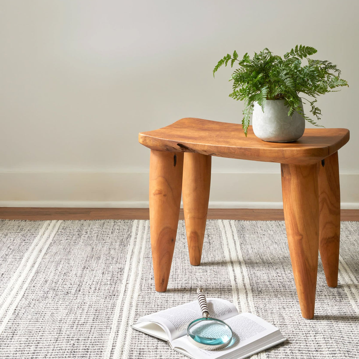 Annie Selke Malta Woven Wool Rug- Grey Rugs