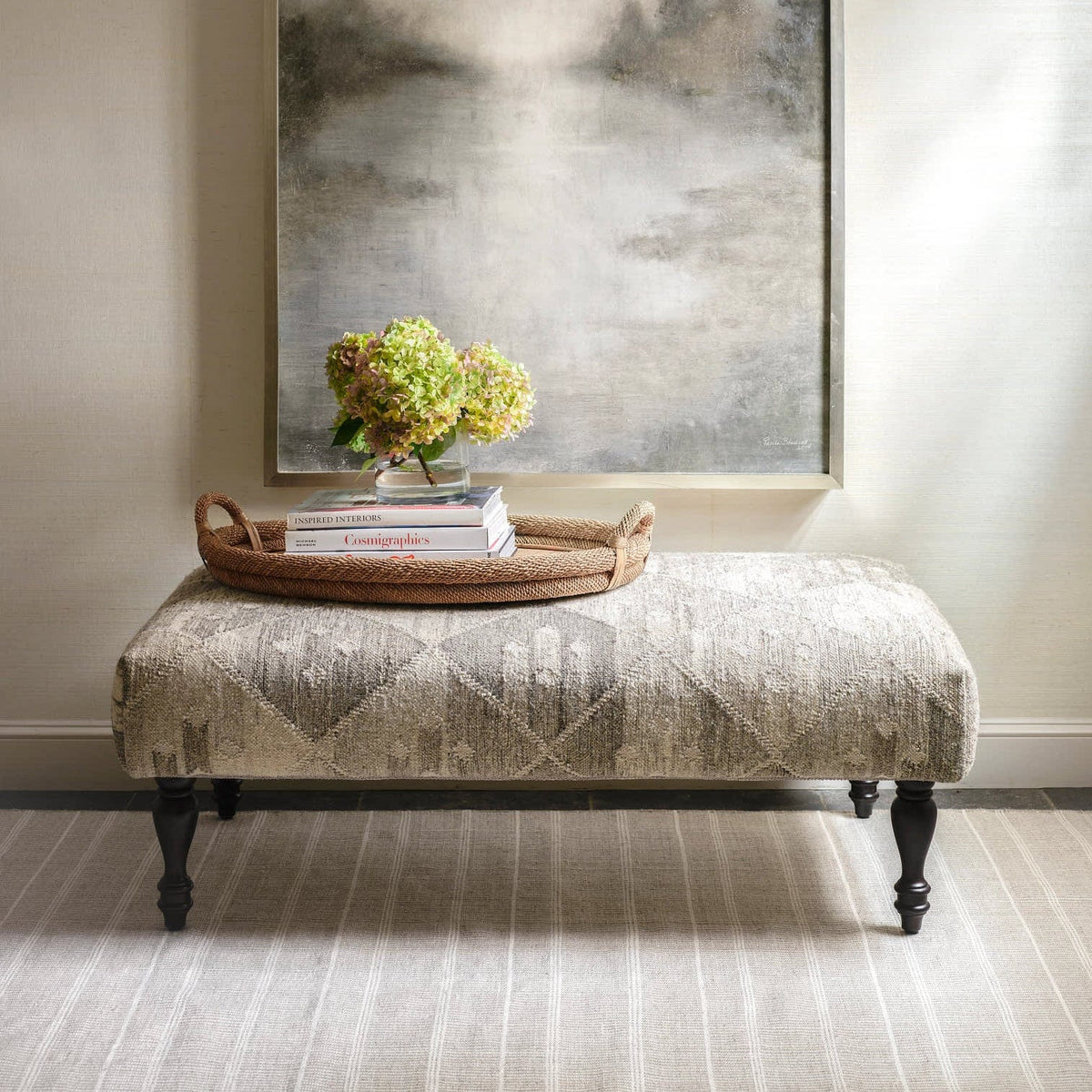 Annie Selke Samson Indoor/Outdoor Rug- Grey Rugs