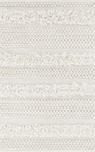 Annie Selke Zhara Indoor/Outdoor Rug- Stripe Ivory Rugs