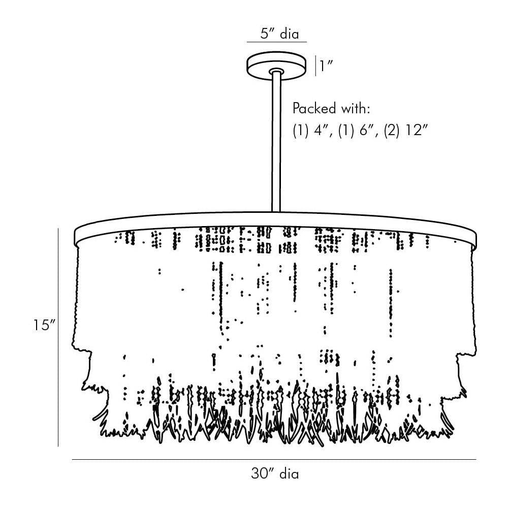 Arteriors Baja Chandelier Chandeliers 45083